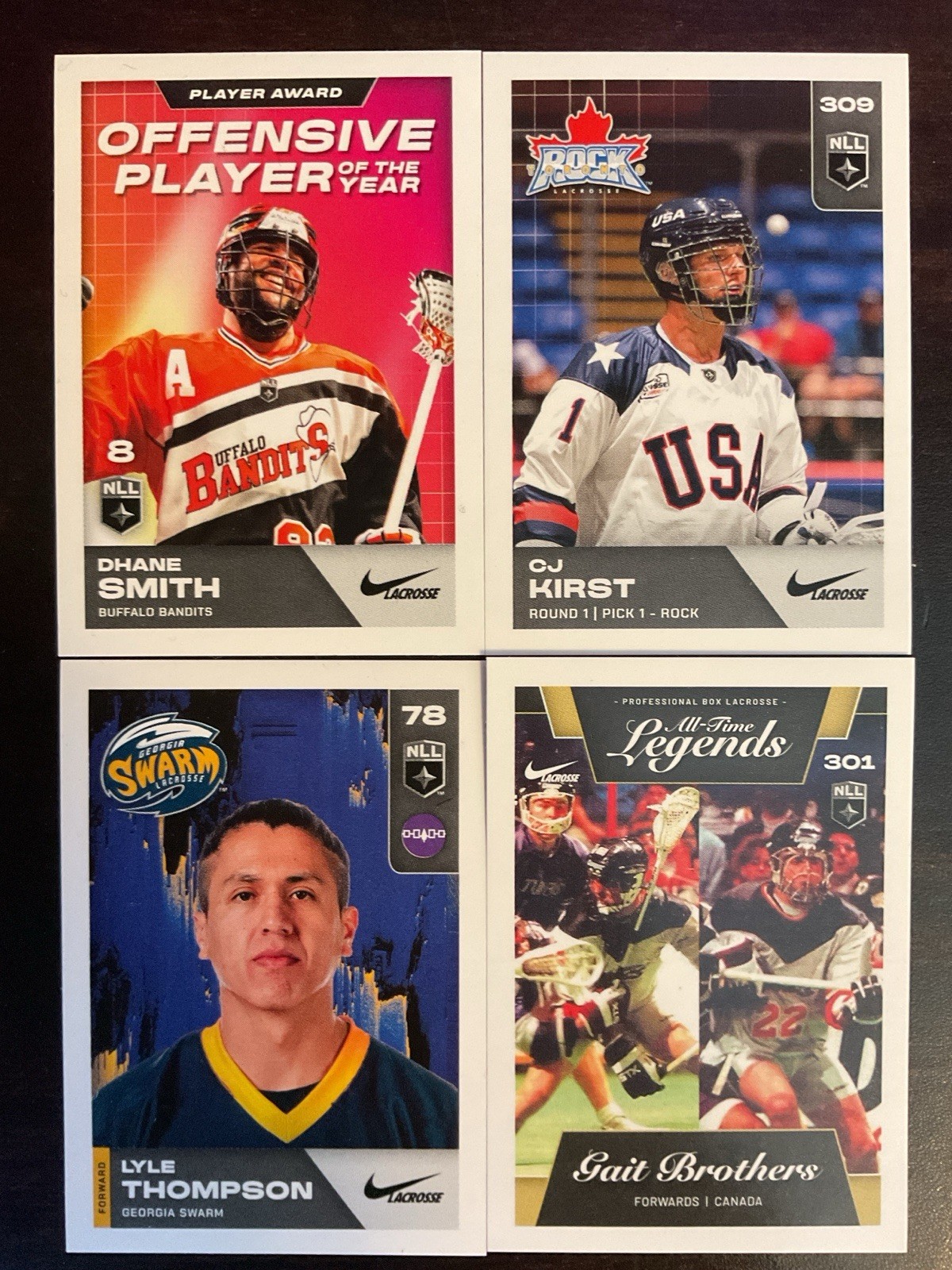 2025-26 TFL x NLL Lacrosse Stickers Singles #1-200 **You Pick From List**