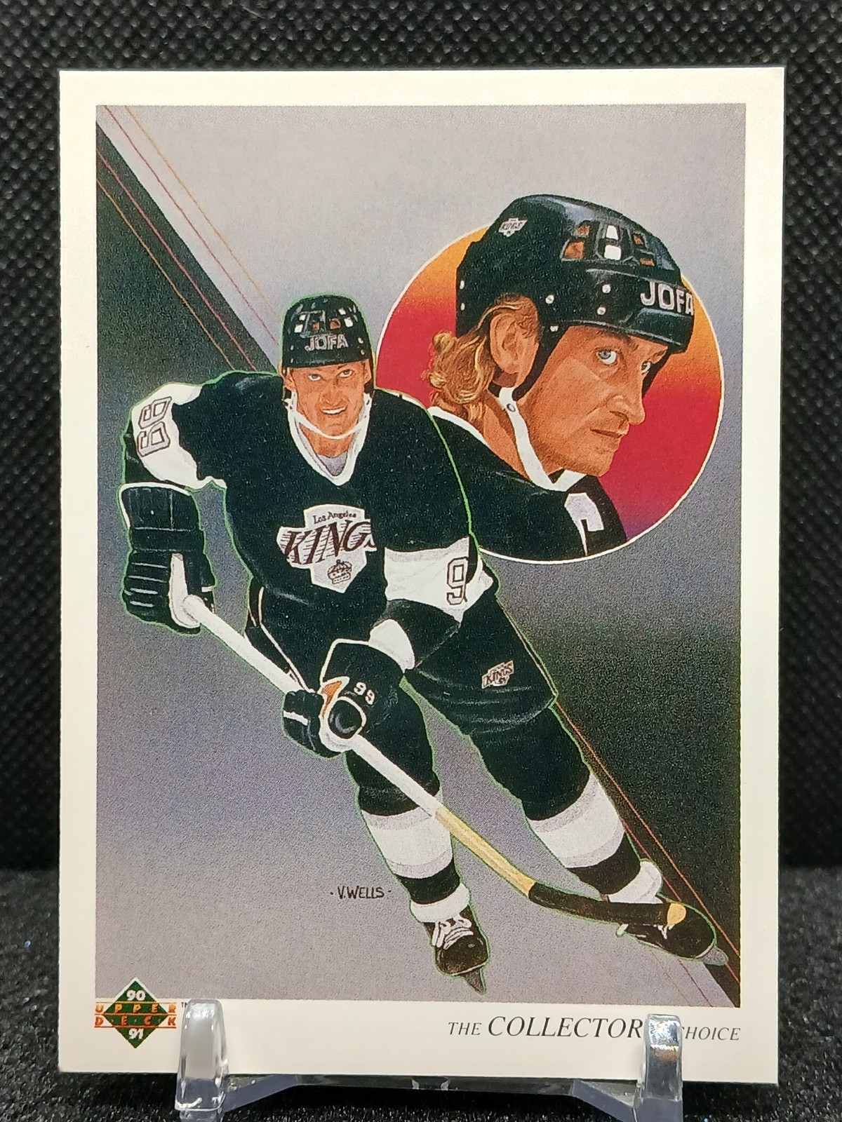 Wayne Gretzky 1990-91 Upper Deck #307 Los Angeles Kings