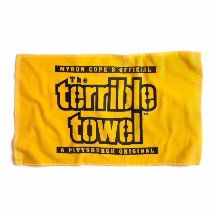 Original Pittsburgh Steelers Gold Terrible Towel Myron Cope’s Official Yellow