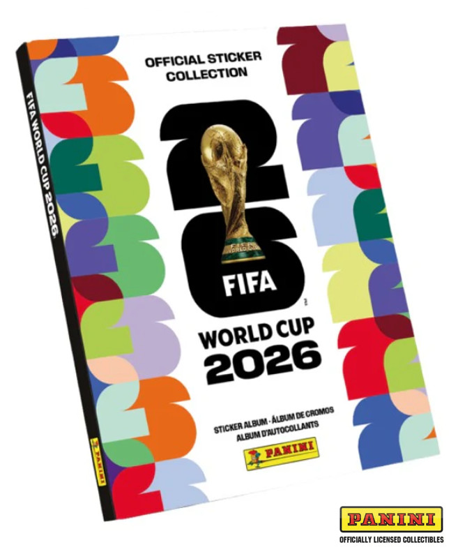 2026 Panini FIFA World Cup Sticker Album – Hardcover USA Edition – IN-STOCK -NEW