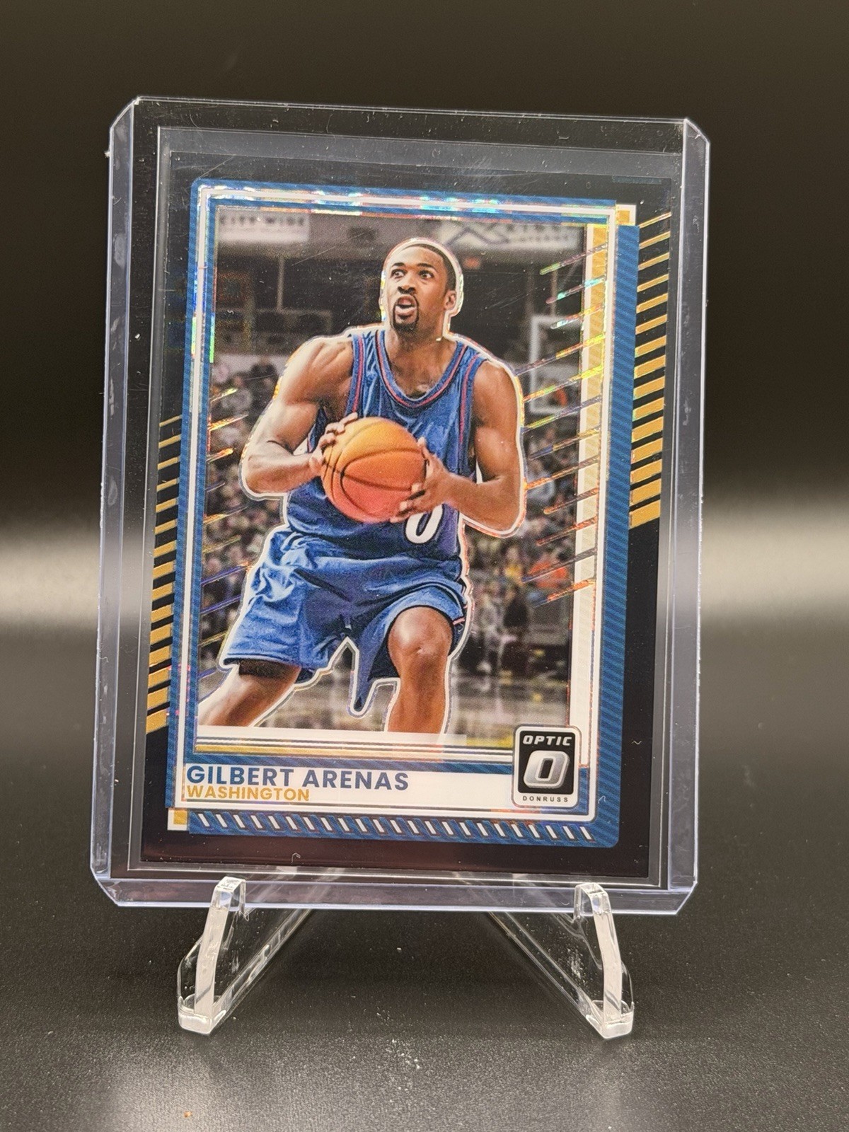 Gilbert Arenas [Black Pandora Optic] #144 2025 Panini Donrus 12/15