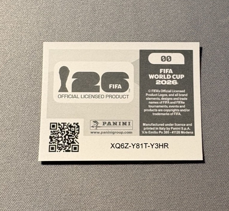2026 Panini FIFA World Cup Stickers US Edition Pick Your Sticker Singles NM