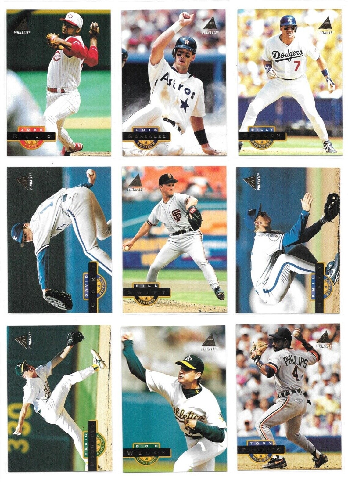 1994 Pinnacle Baseball Trading Cards / Choose From List #s 251-500 / mb19