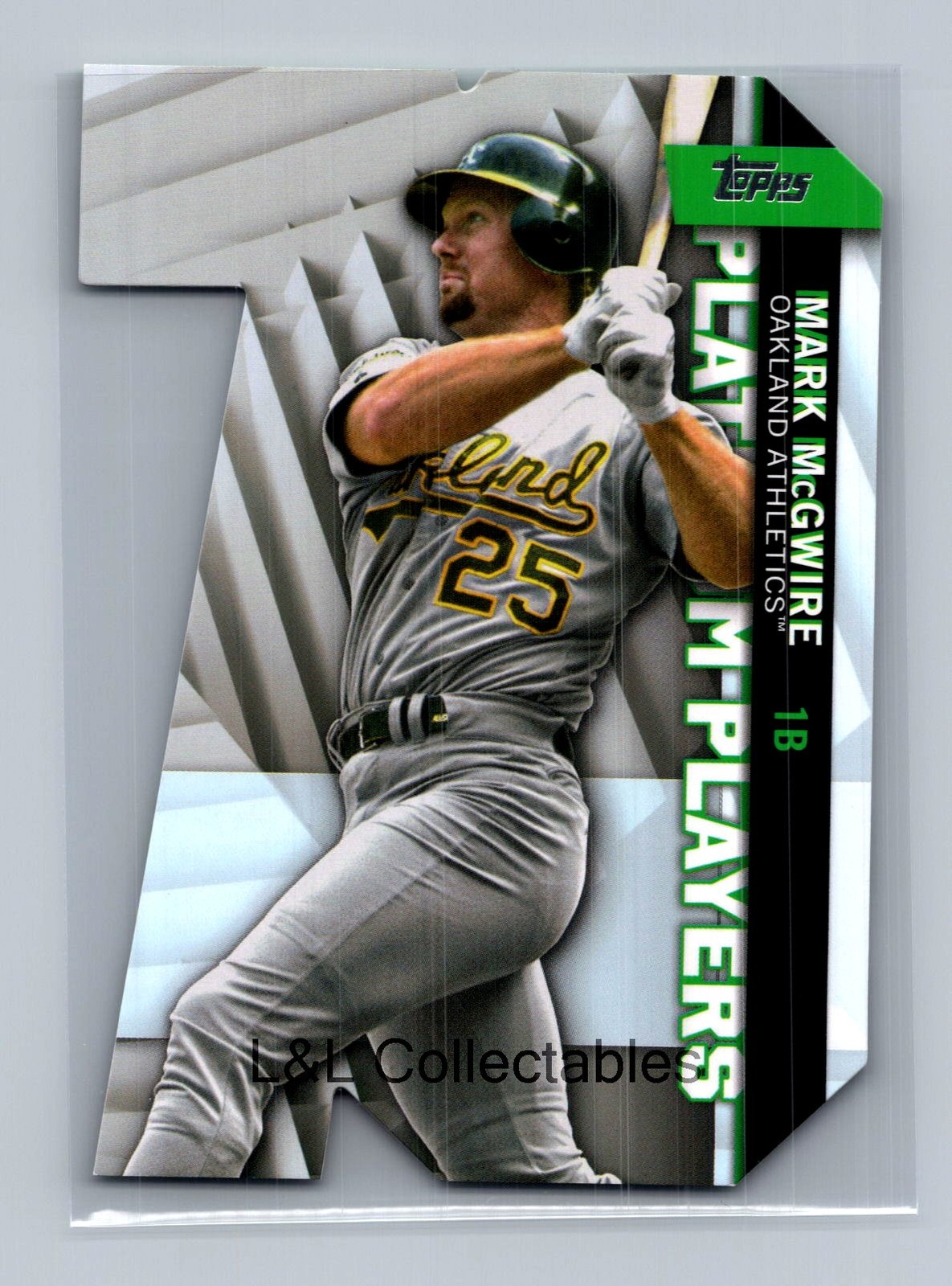 2021 Topps Update #PDC-70 Mark McGwire Topps Platinum Players Die Cuts