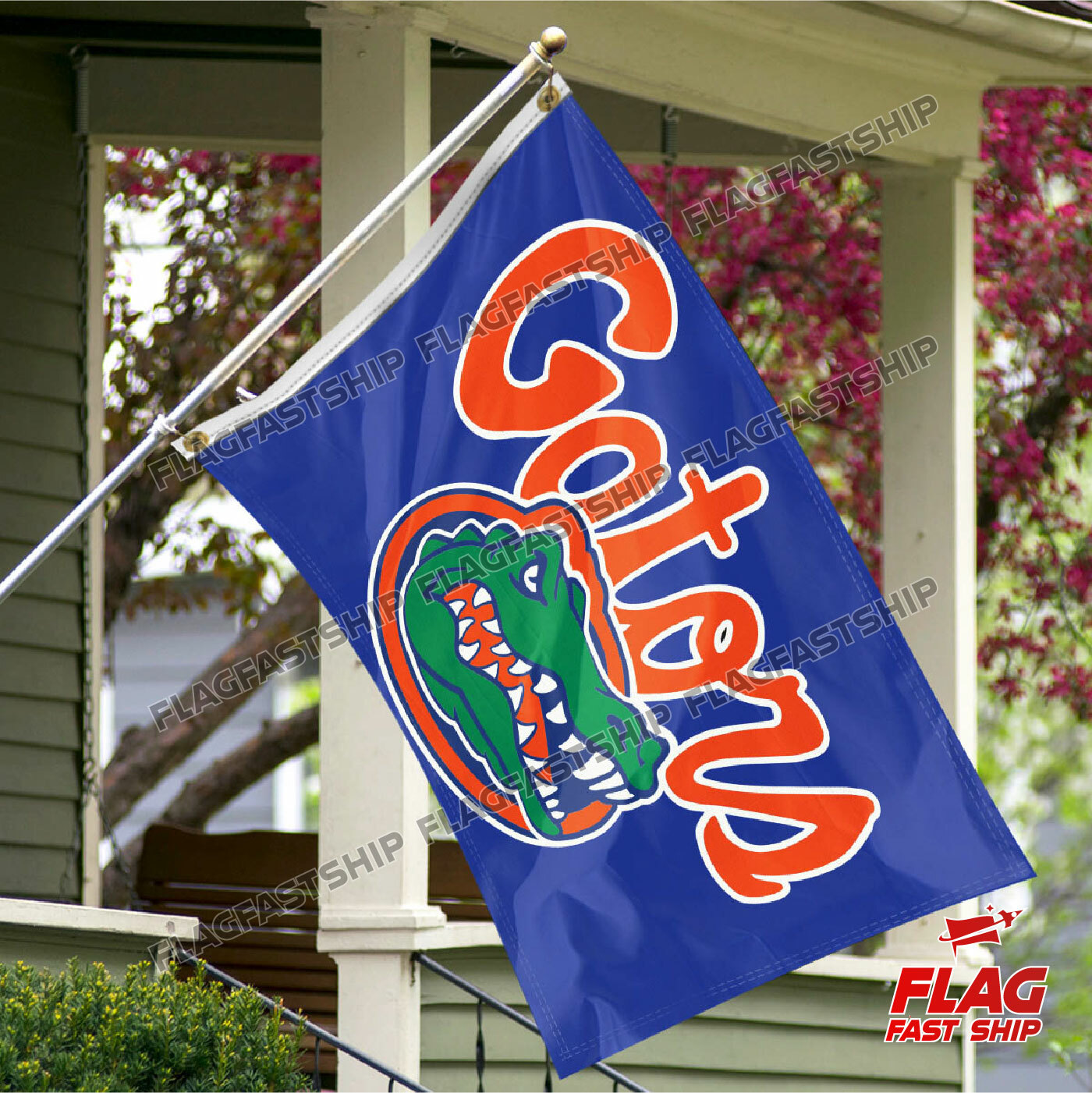 Florida Gators Flag ~ Large 3’X5′ University of Florida NCAA FAST Free Shipping