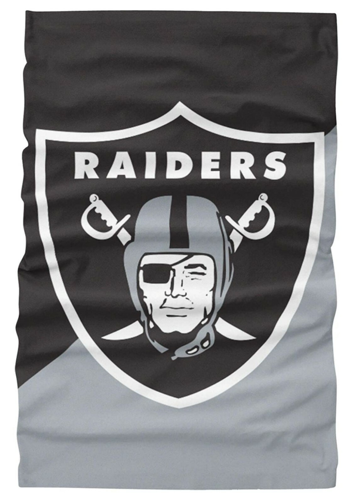 FOCO unisex-adult NFL Las Vegas Raiders Team Logo Neck Gaiter Multi use