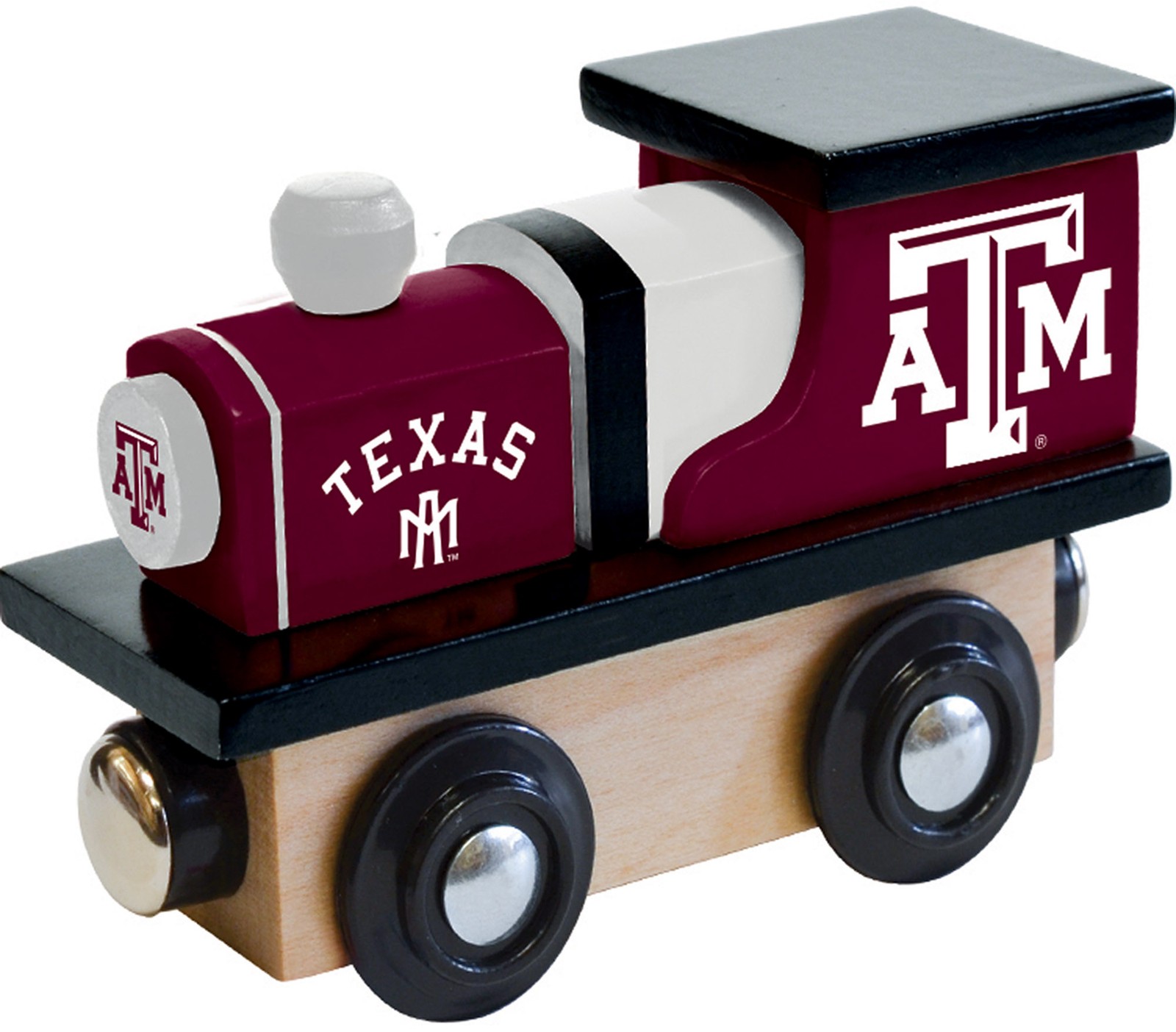 MasterPieces – Texas A&M Aggies – NCAA Wood Toy Train Engine