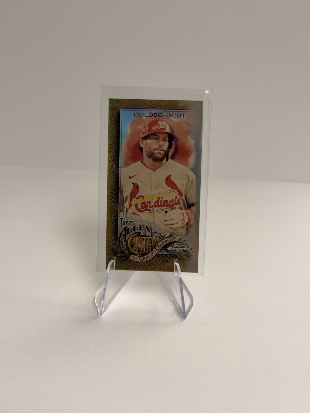 2022 Topps Allen & Ginter Chrome – Paul Goldschmidt #25 Mini