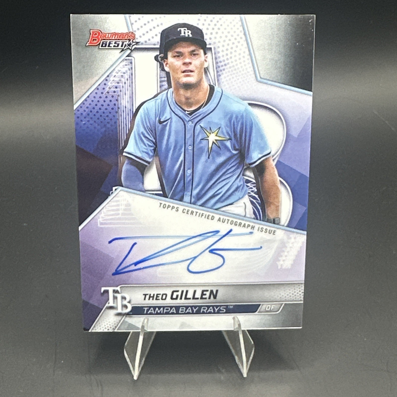 2025 Bowman’s Best – Best of 2025 Autographs Theo Gillen #B25-TG (AU, RC)