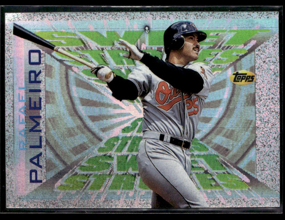 1997 Topps #SS11 Rafael Palmeiro Sweet Strokes