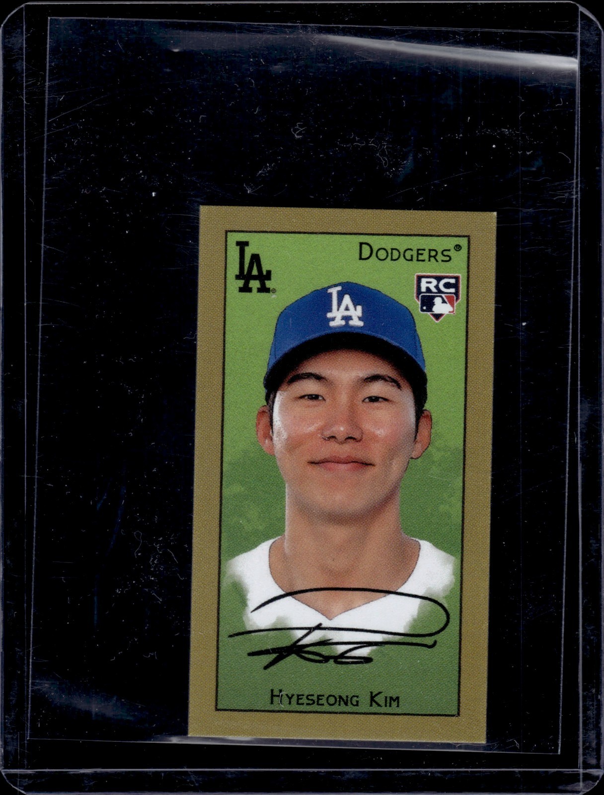 2025 Topps T205 Hyeseong Kim Rookie Gold