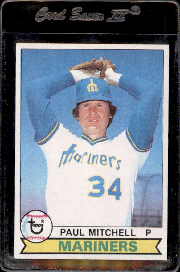 1979 Topps #233 Paul Mitchell Seattle Mariners – Nice Card