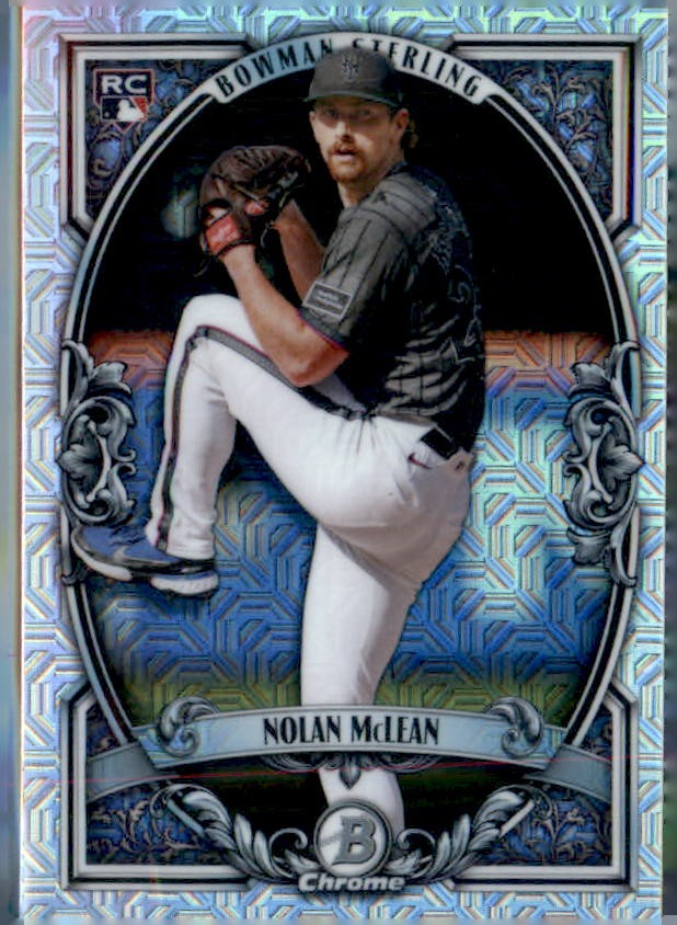2026 Bowman #BST-8 Nolan McLean Bowman Sterling Mojo Refractors