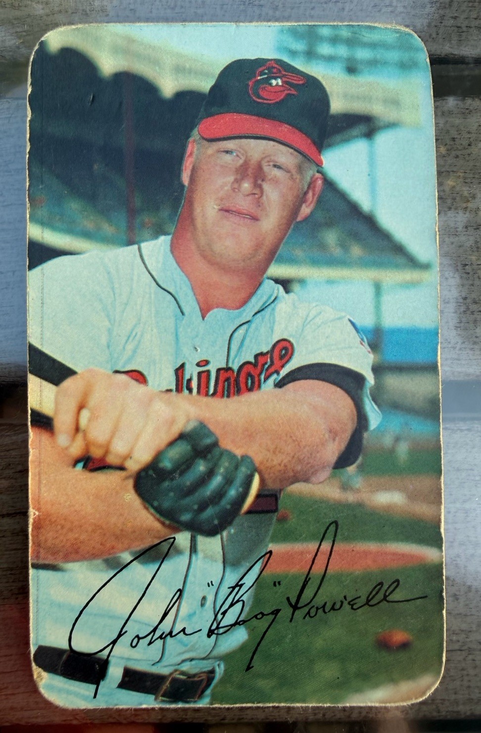 1970 Topps Super #38 Boog Powell Orioles SHORT-PRINT