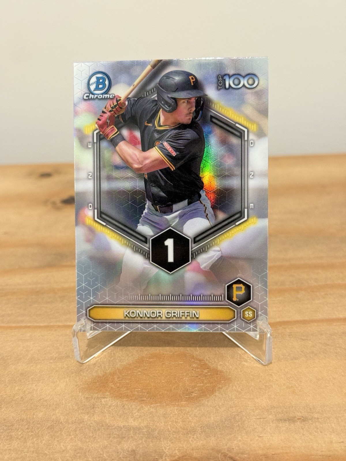 Topps 100 2026 Konnor Griffin Pittsburgh Pirates Chrome Insert #BTP-1