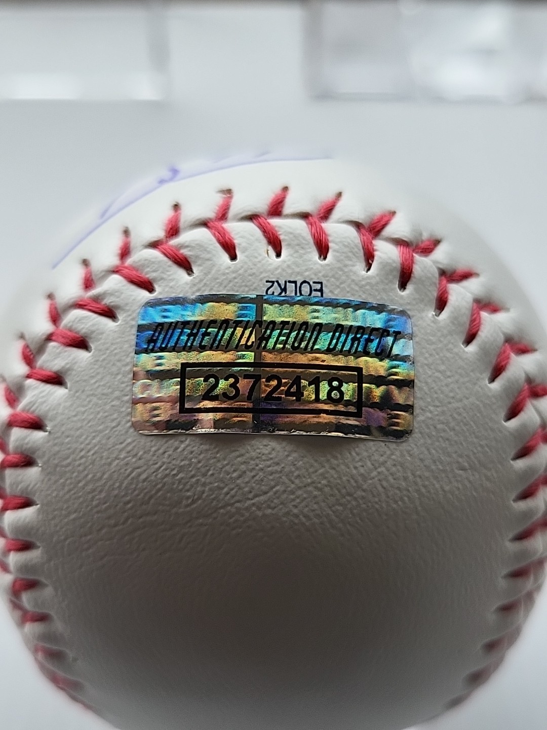 BOBBY WITT JR. Hand-Signed Autographed Baseball with COA and (Protective Case)