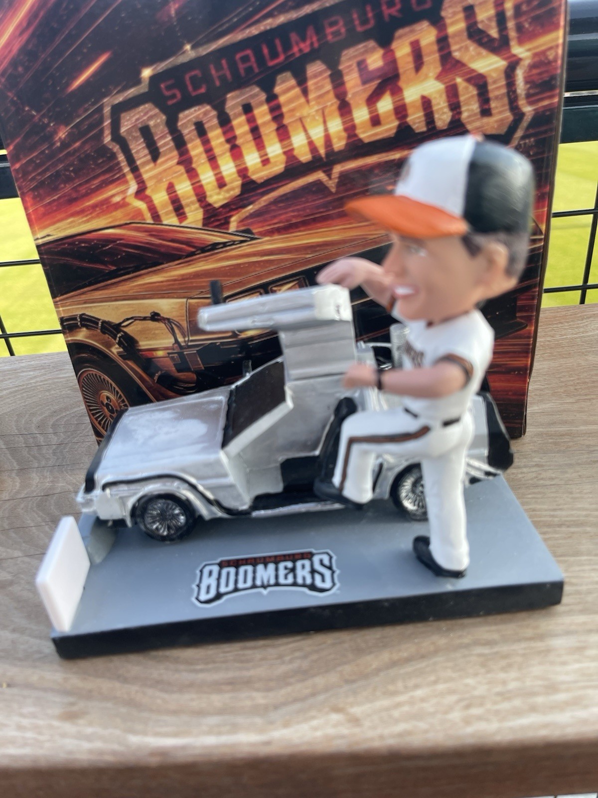 Schaumburg Boomers Back To The Future Bobblehead 7/17/26