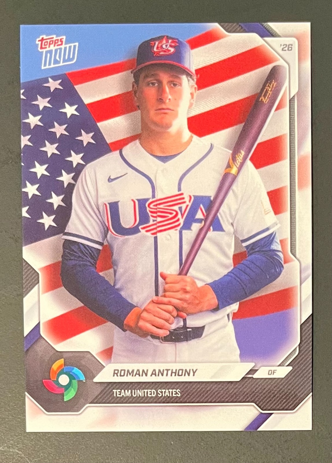 ⚾(pick) World Baseball Classic WBC 2026 Topps Now, USA United States🔴🔵🇺🇸