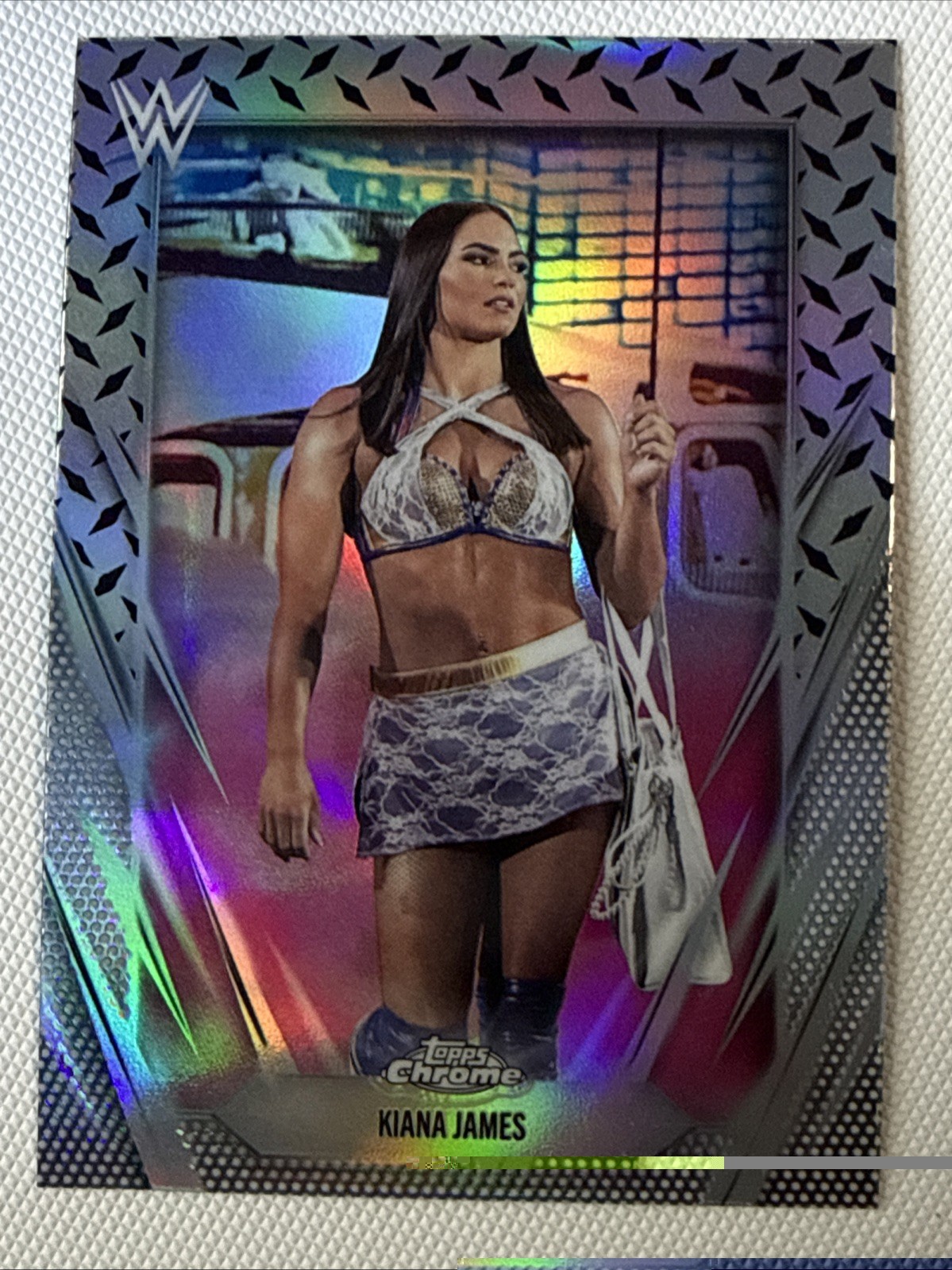 DIAMOND PLATE REFRACTOR 2026 Topps Chrome WWE Cards You Pick/Choose! READ*
