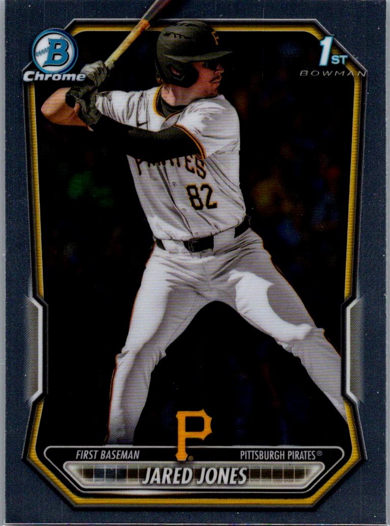 2026 Bowman Jared Jones Chrome Prospects #BCP-6 Pittsburgh Pirates