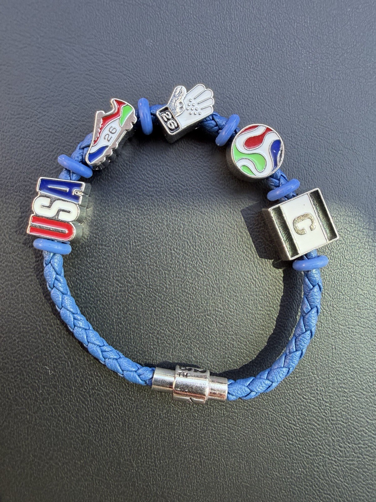 2026 FIFA World Cup United States USA Charm Bracelet -NEW-Limited Edition Soccer