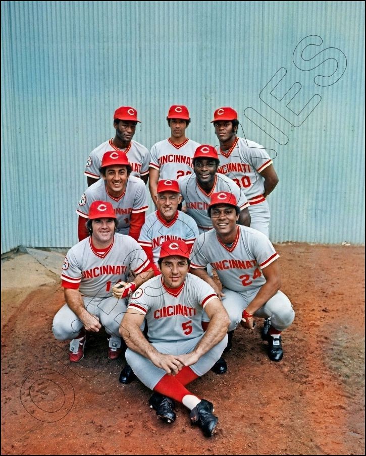 1976 Reds Photo 8X10 – Cincinnati Rose Bench Morgan Buy Any 2 Get 1 FREE