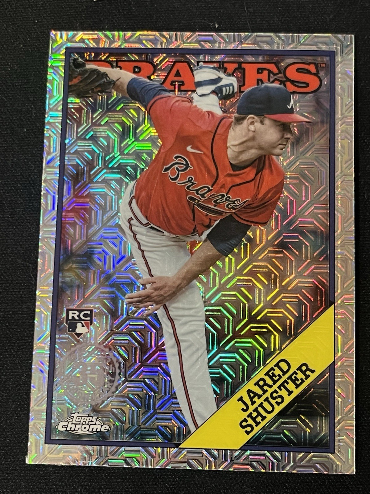 2023 Update Series – 1988 Topps Chrome Silver Pack Mojo Jared Shuster #T88-CU-12