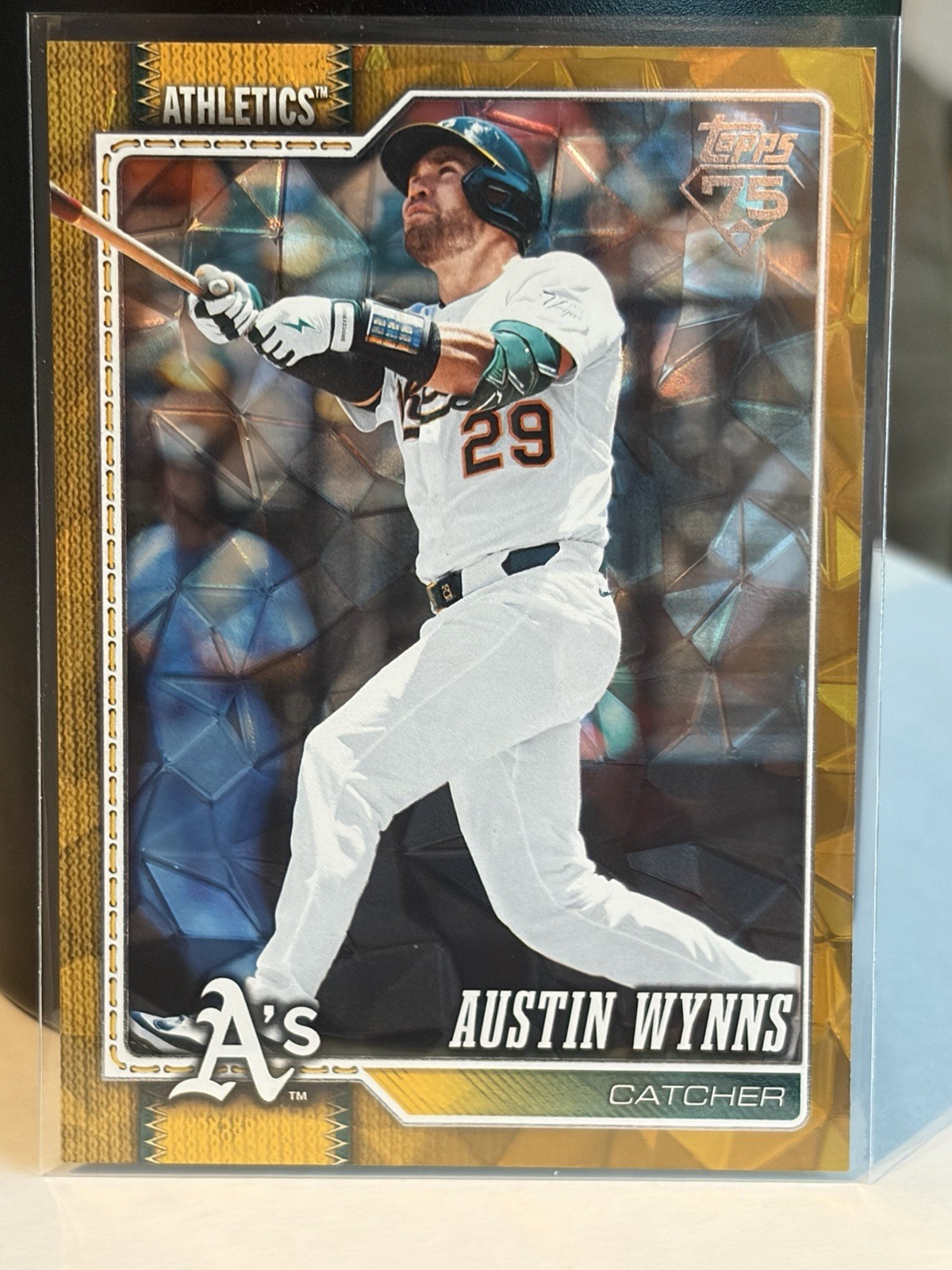 2026 Topps Series 2 Baseball Gold Diamante Foil 15/50 Austin Wynns