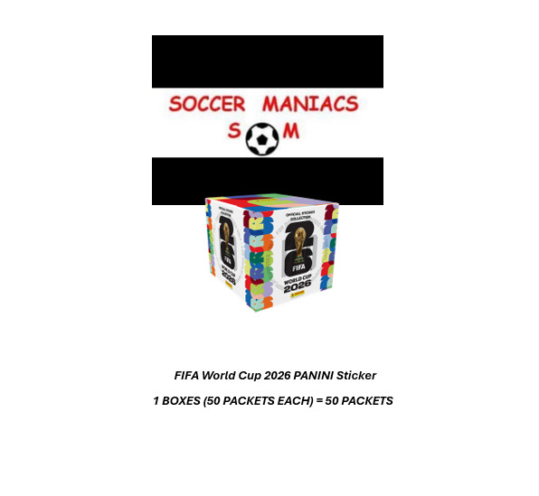 2026 Panini FIFA World Cup Soccer MEX/USA/CAN 50PKTS