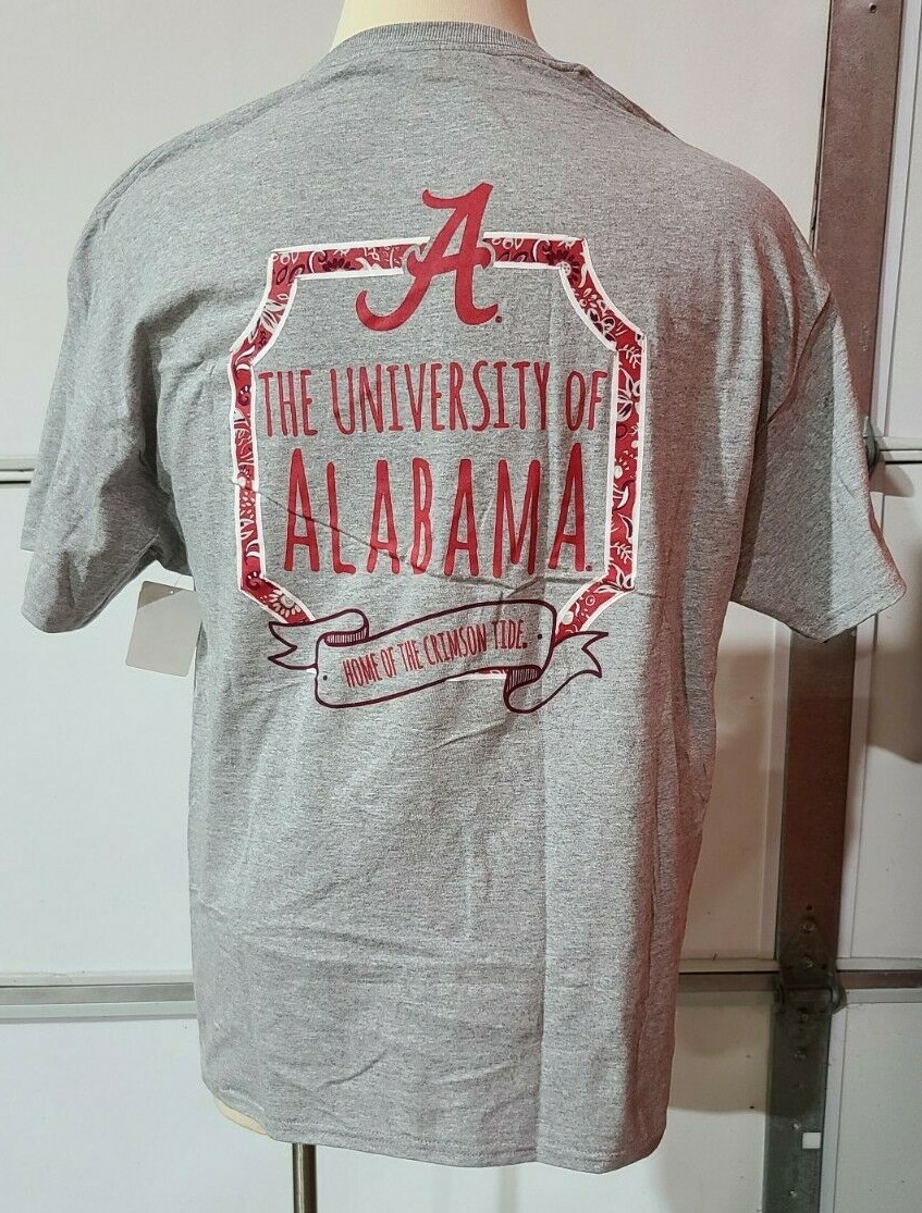 Hanes Alabama Crimson Tide T-Shirt Tee Crimson Men’s Large L New