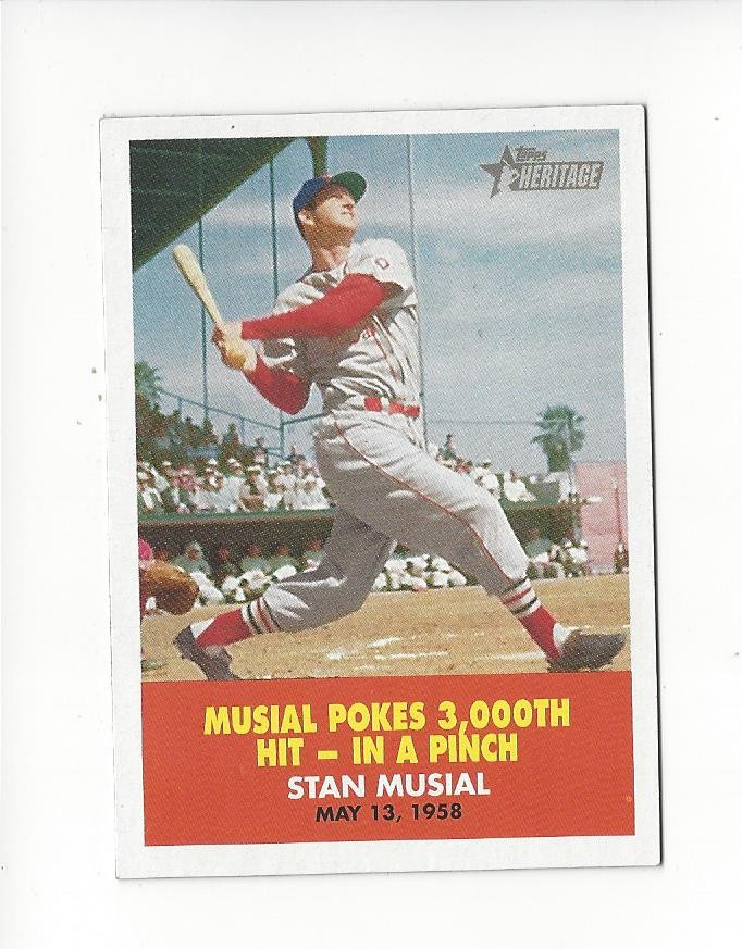2007 Topps Heritage Flashbacks #FB5 Stan Musial Cardinals