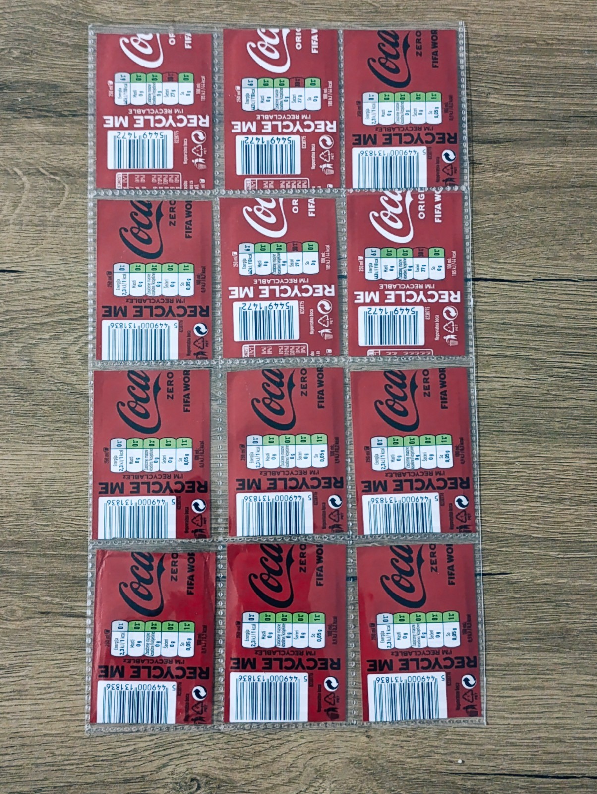 CC1-CC12 Coca-Cola Serbia sticker set Panini World Cup 2026 Mexico Canada USA