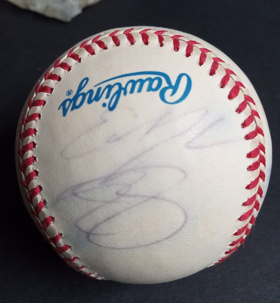 2006 Tampa Bay Devil Rays Team Signed American League Baseball (10 autographs) c