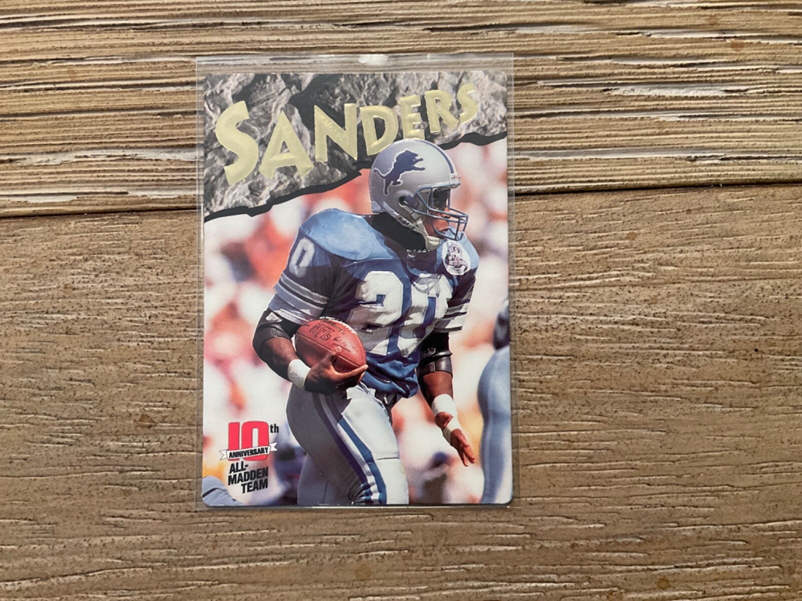 1993 Action Packed Barry Sanders All-Madden Team #32 Detriot Lions