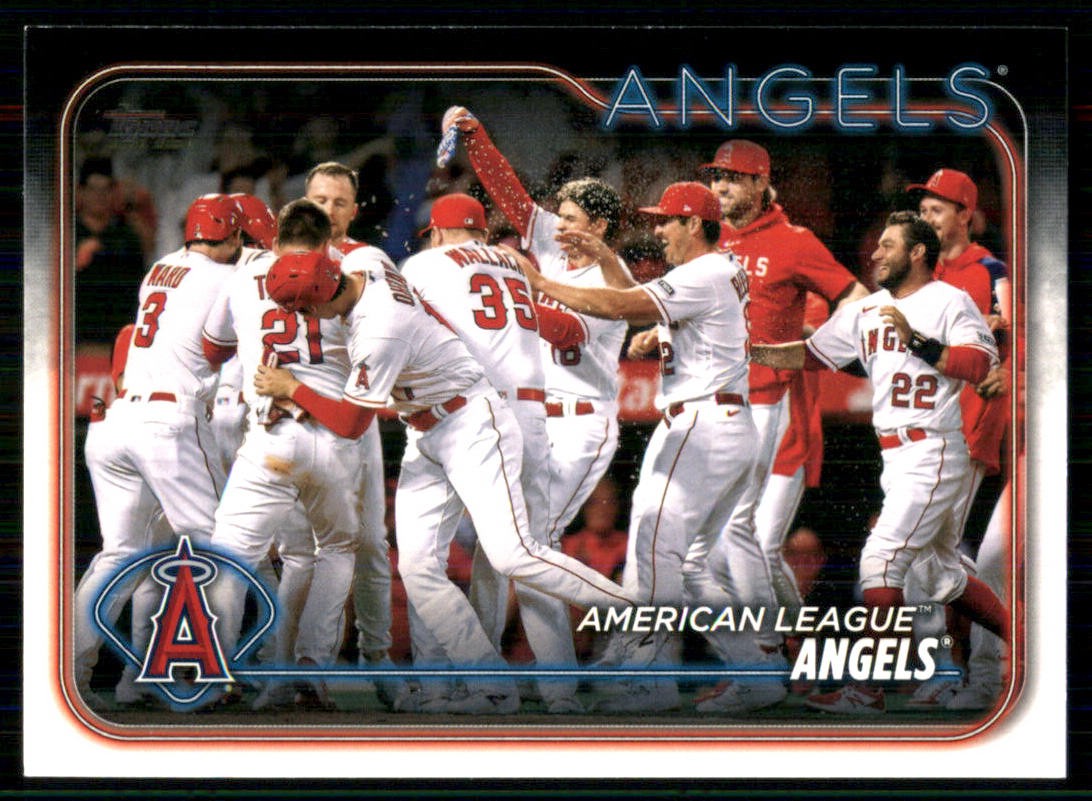 2024 Topps #279 Los Angeles Angels Los Angeles Angels 57166