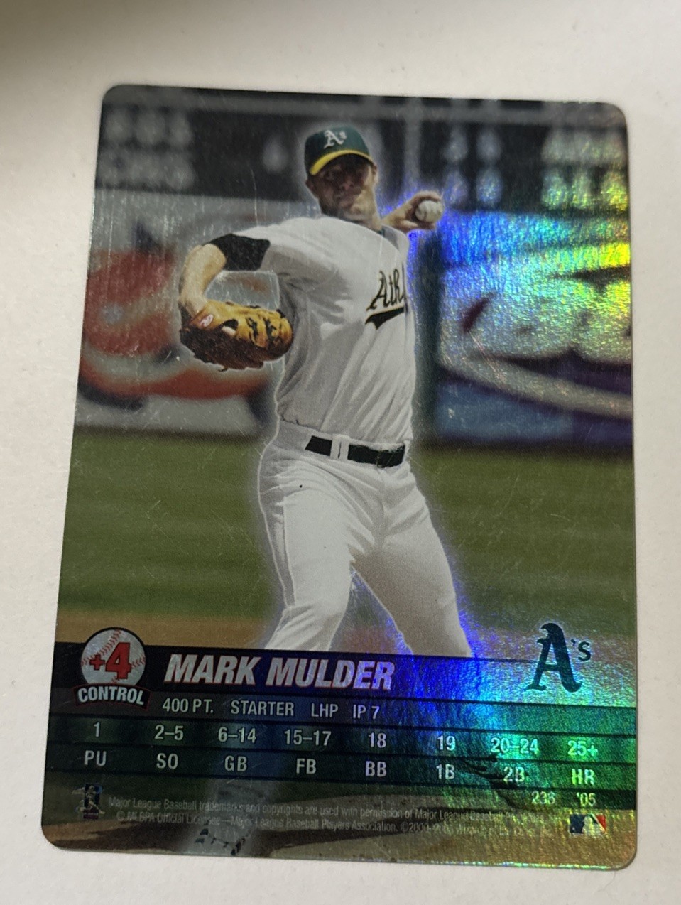 2005 MLB Showdown – Foil Mark Mulder #238