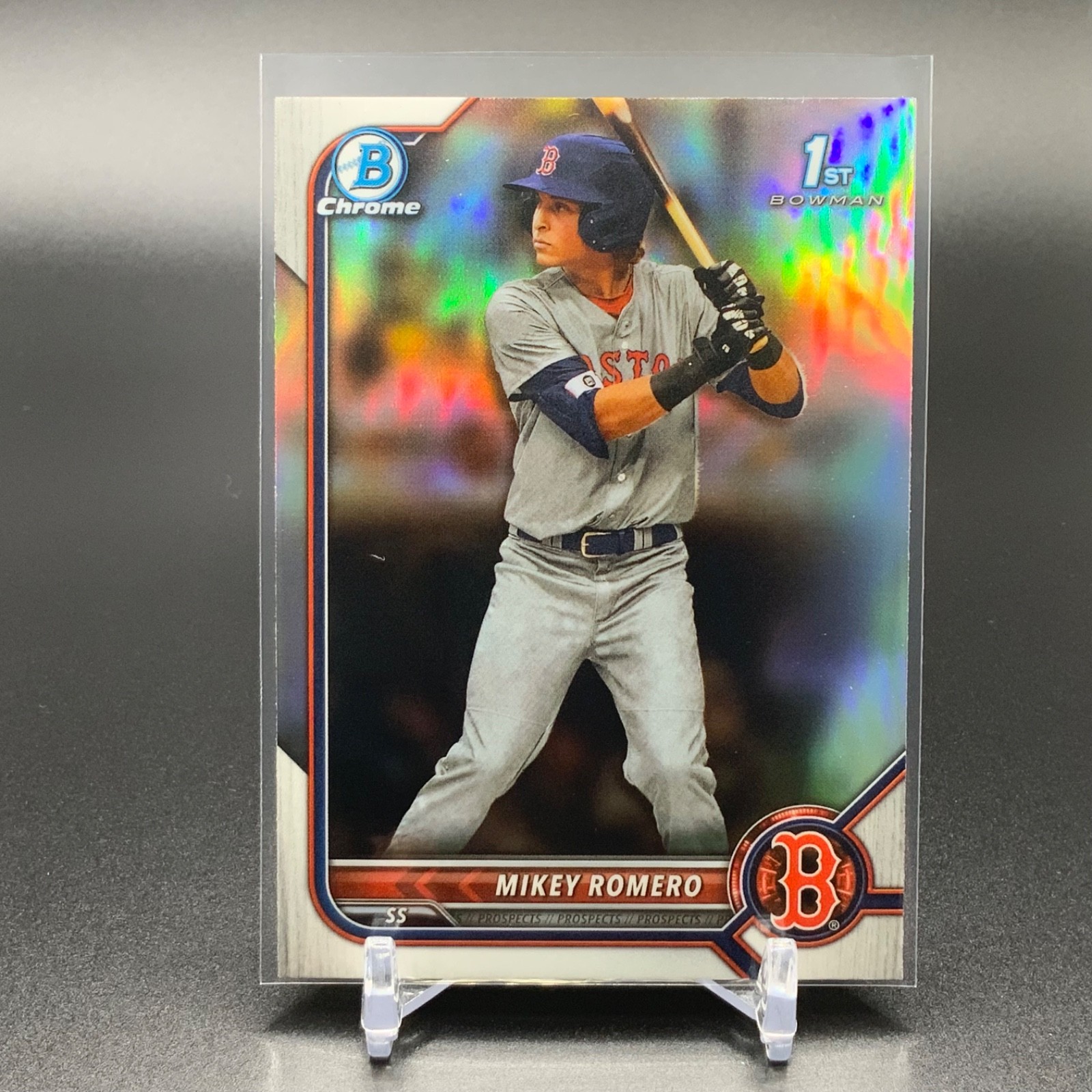 2022 Bowman Draft Chrome 1st Refractor Mikey Romero TTC5505