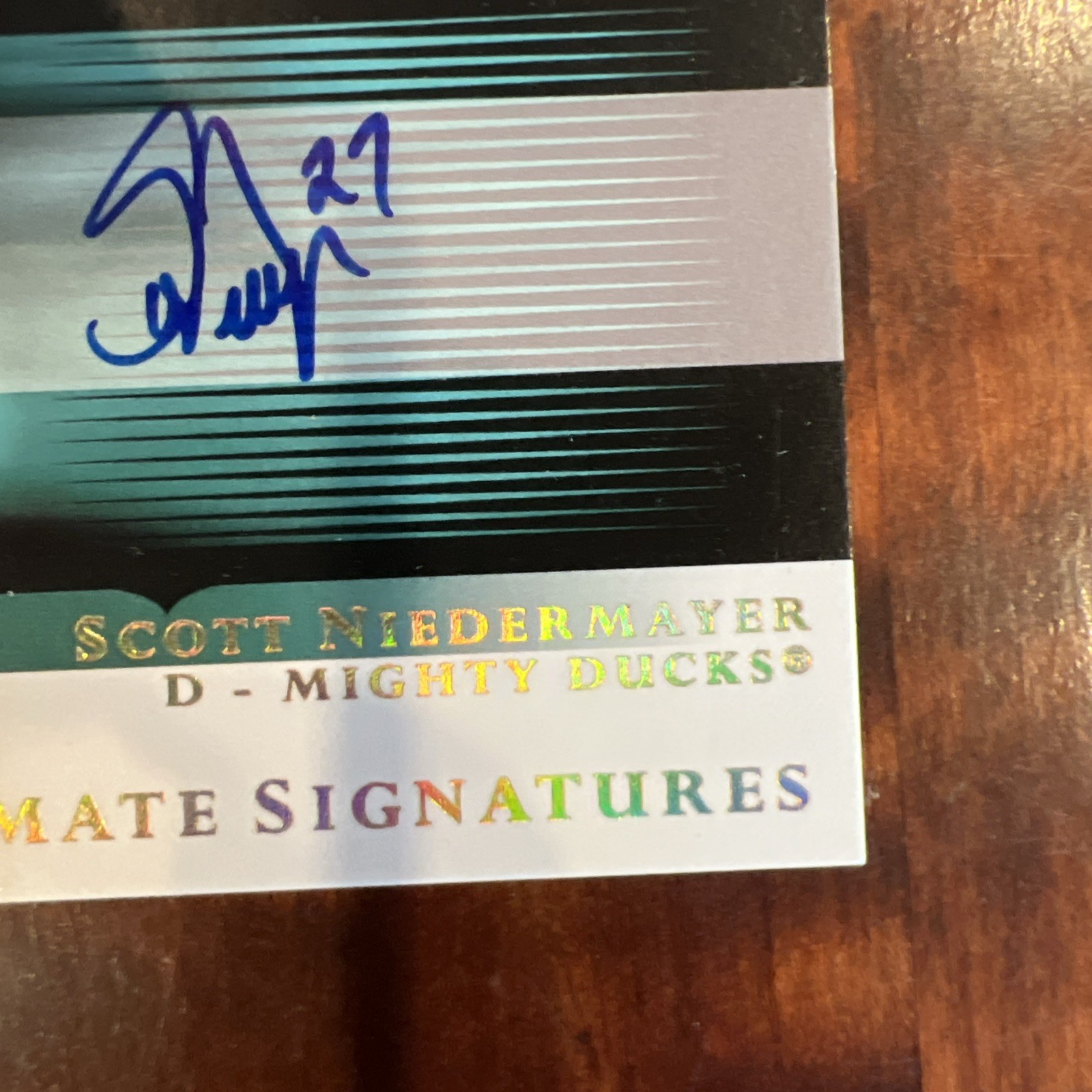 2005-06 Ultimate Collection – Ultimate Signatures Scott Niedermayer #US-SN (AU)