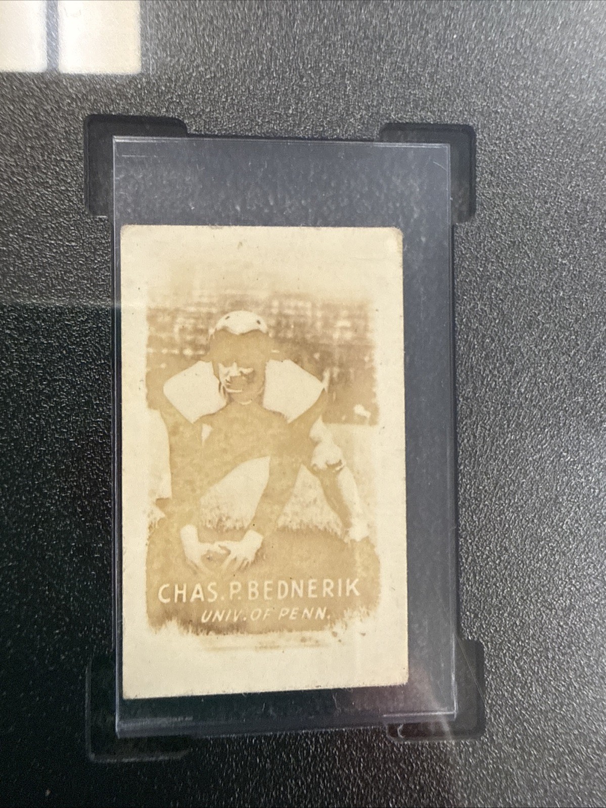 CHUCK BEDNARIK 1948 Topps Magic #7C SGC 3 VG RC HOF Penn Philadelphia Eagles