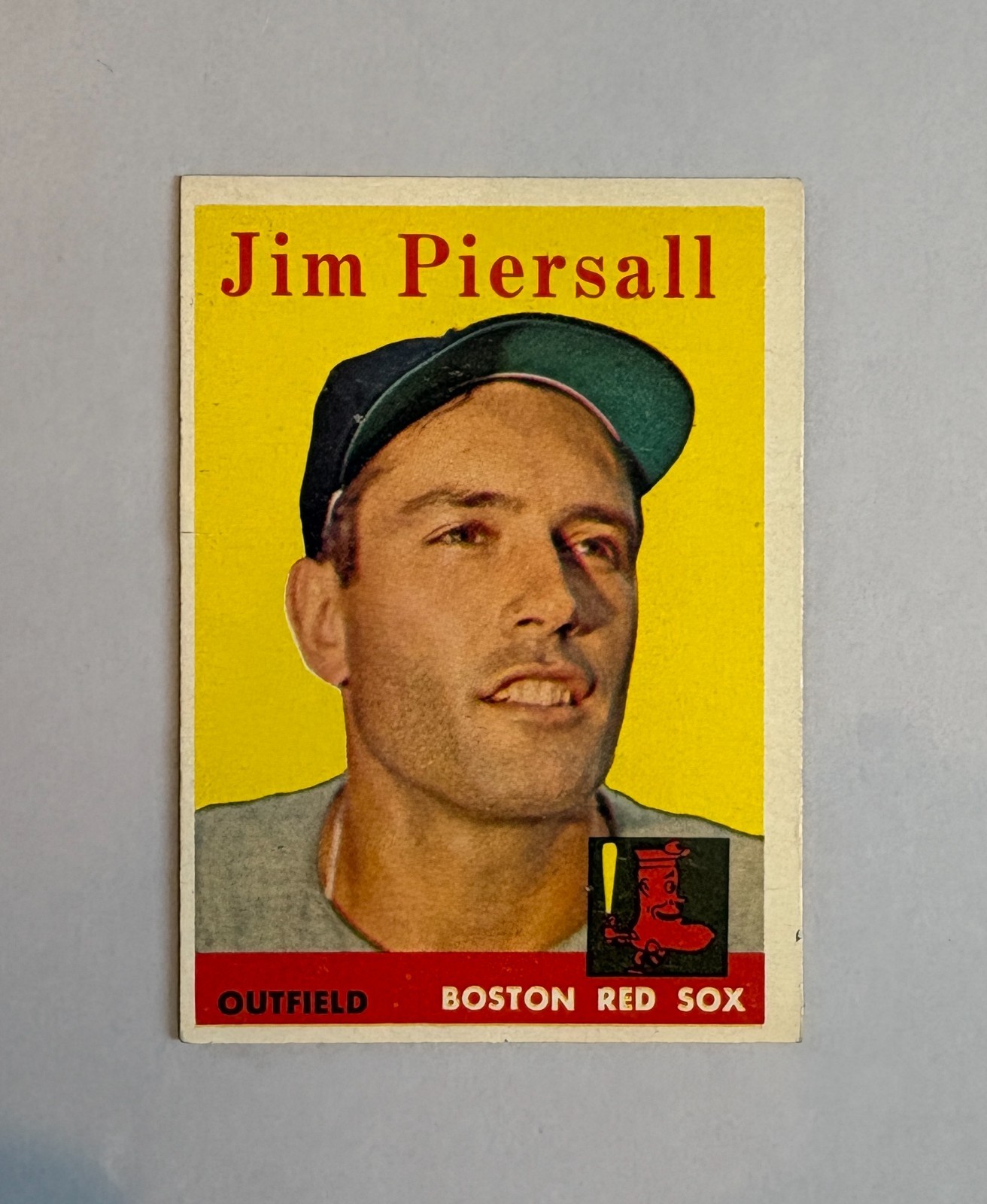 1958 Topps Jim Piersall #280 Boston Red Sox