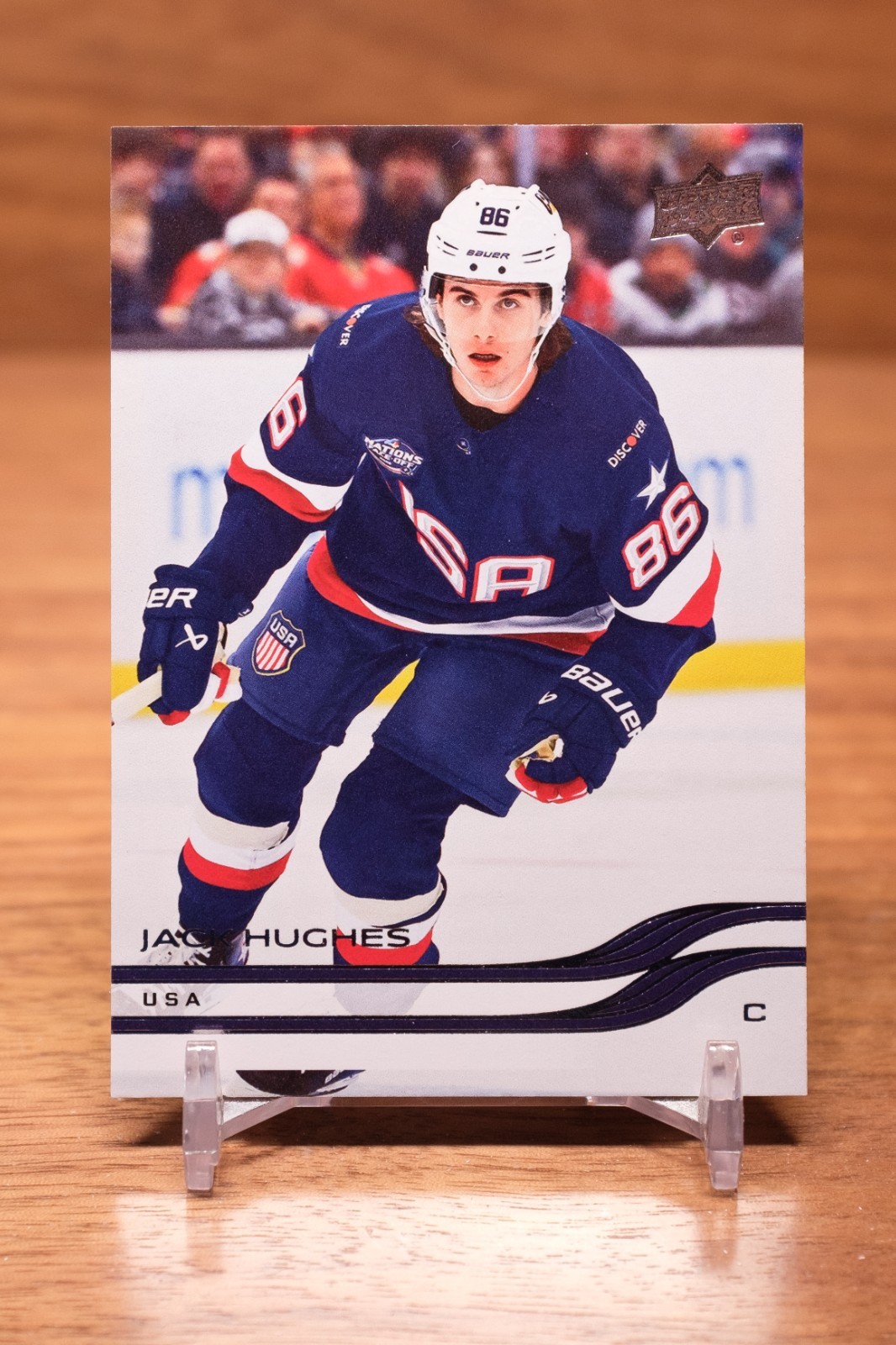 2025-26 Upper Deck Base Jack Hughes #690 USA