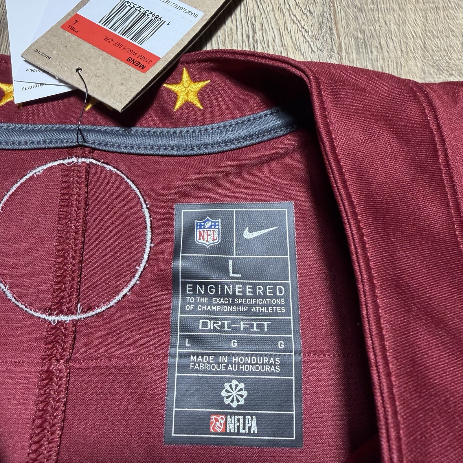 NWT Washington Commanders Jayden Daniels Nike Vapor Limited Jersey Men L $175