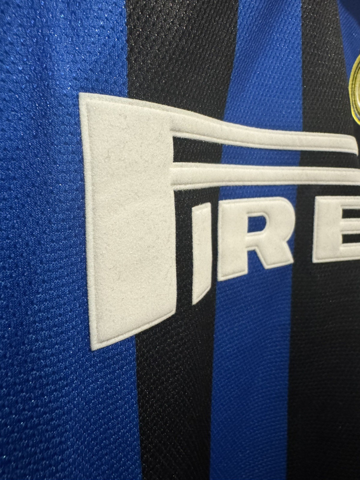 Inter Milan 98 99 Home Fan Version Jersey Black/Blue Pirelli RETRO