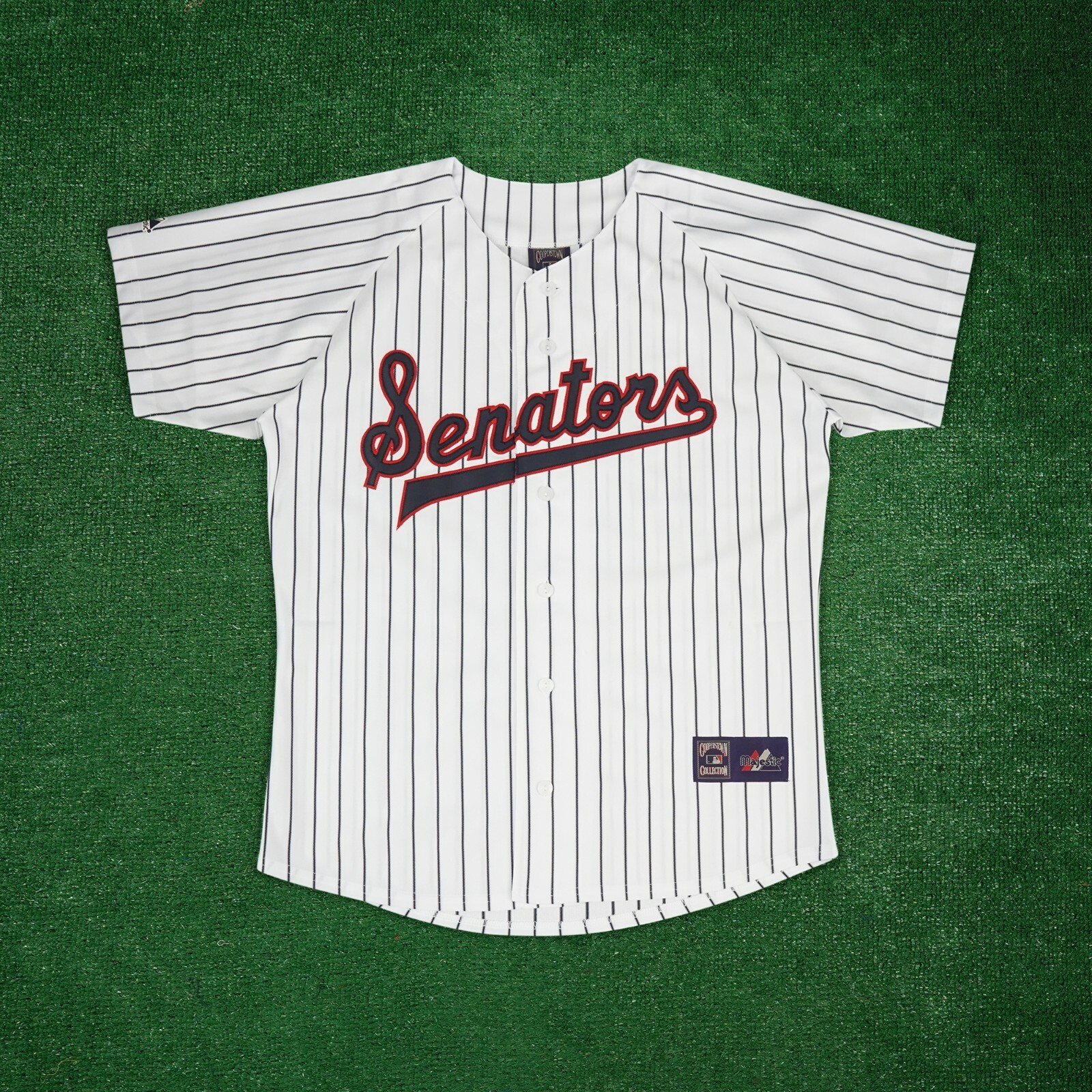 Washington Senators Majestic 1959 Cooperstown Men’s Home White Jersey