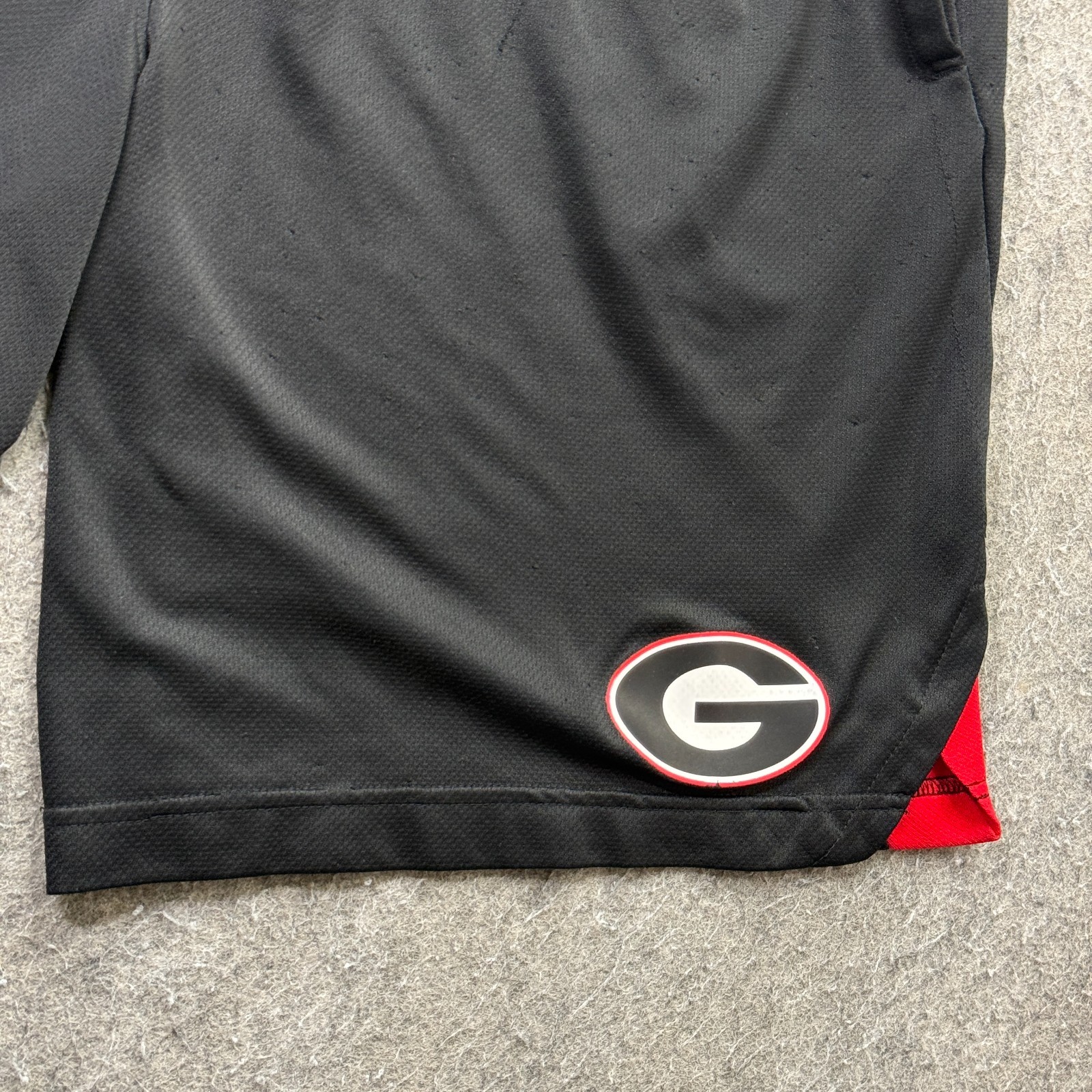 Georgia Bulldogs Nike Shorts Men L Black 9″ Training Performance b022