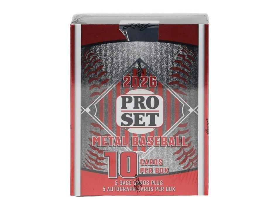 2026 LEAF PRO SET METAL BASEBALL HOBBY BOX – BRAND NEW – FREE SHIPPING 🔥🔥🔥