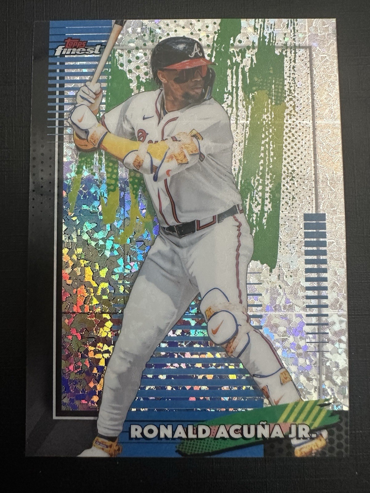 Ronald Acuna Jr 2026 Topps Finest Common Mini Diamond #22
