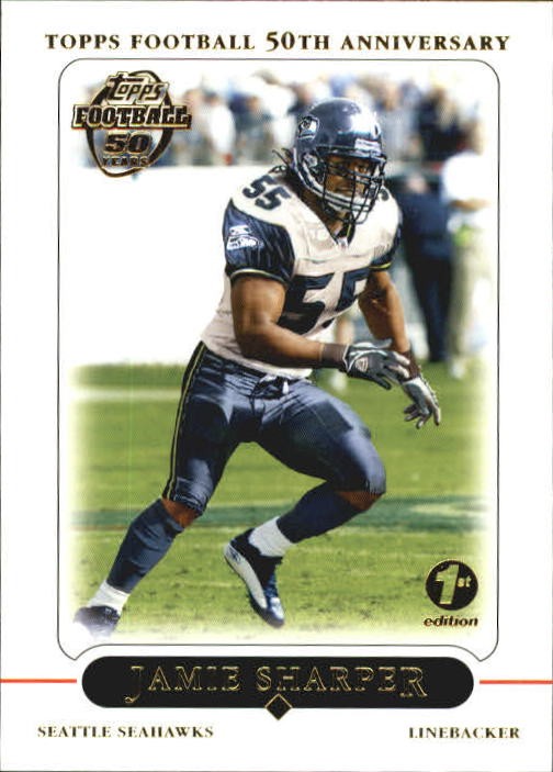 2005 Topps First Edition #101 Jamie Sharper – FB