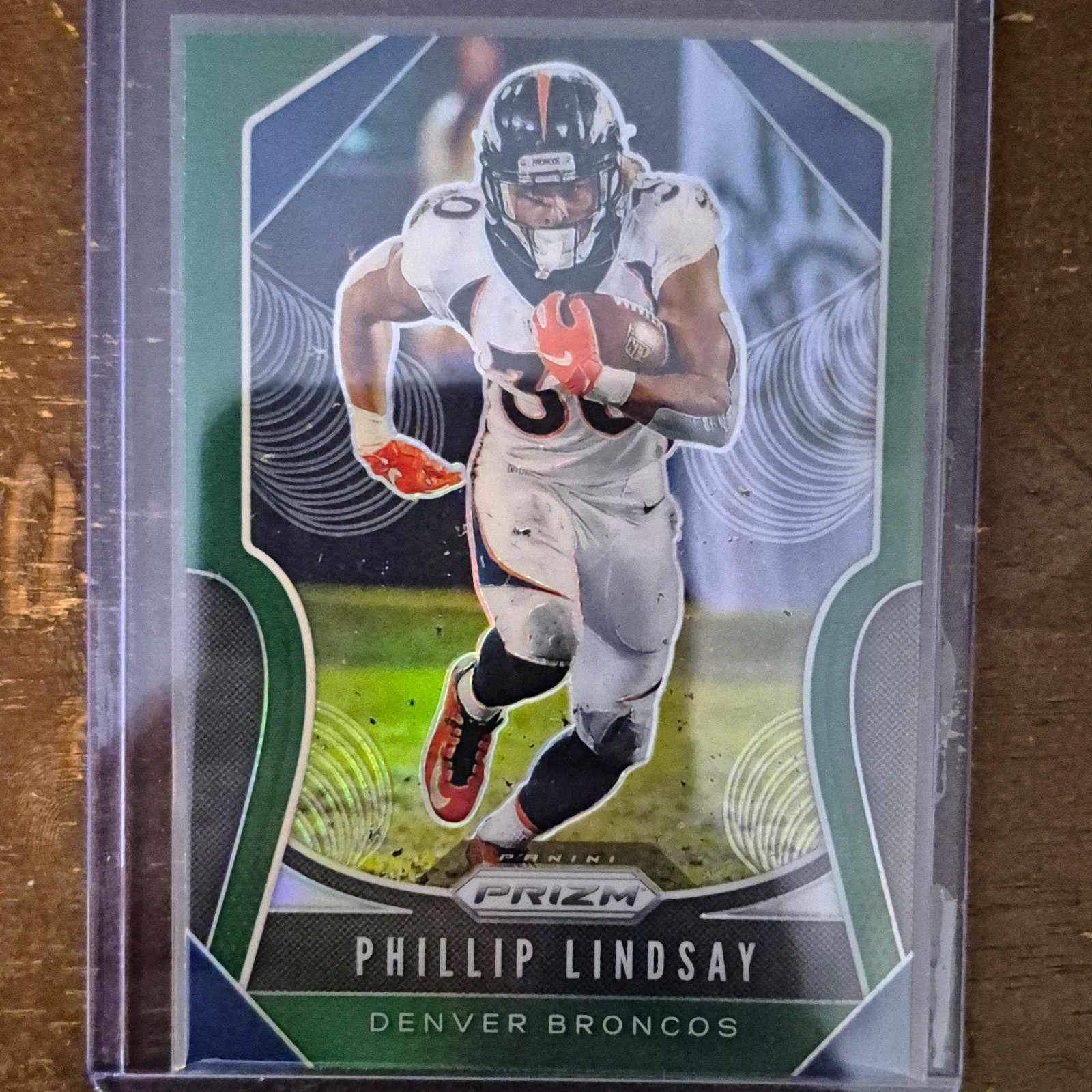Panini 2019 Prizm Phillip Lindsay #203 Denver Broncos NFL Football Card