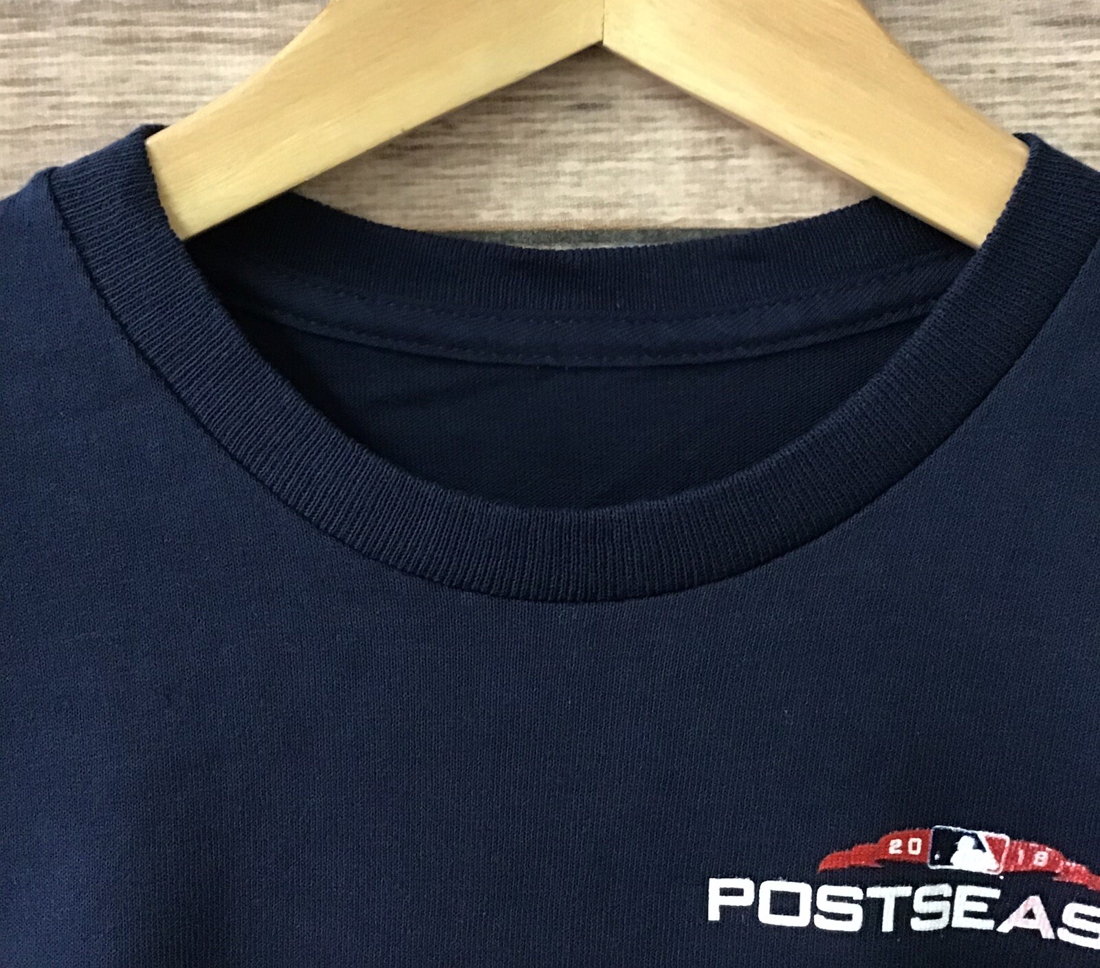Boston Red Sox Navy Blue Youth Boys 2018 Post Season T-Shirt Size M, L, XL